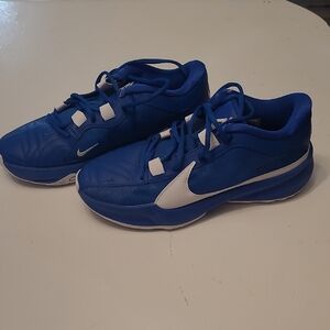 Nike Blue and White Kids Sneakers